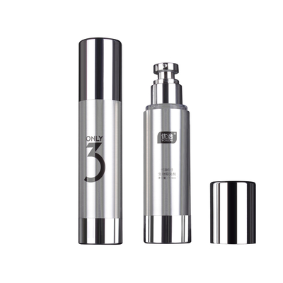 PLASTIC コラー素材 80ml 100ml 空気のないポンプボトル 0.25ml 放出率