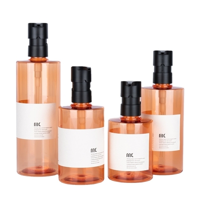 200ml 250ml 300ml 400ml シャンプーボトル PCR/PET素材で,カスタマイズされた印刷