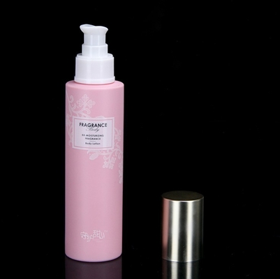 パーソナライズ可能なピンクPETボトル PPキャップ 皮膚ケア用ローションポンプボトル