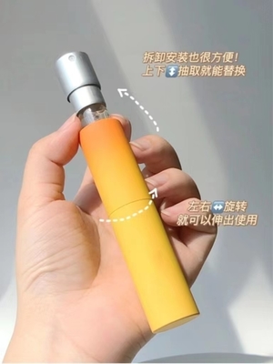 経済的なカスタムデザイン 香水と口新鮮剤のための8mlアルミトウィストスプレーボトル