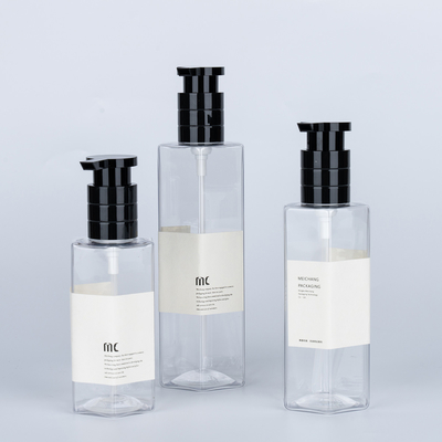 コラー素材 PETプラスチック 200ml 250ml 300ml シャンプーボトル 皮膚ケア用パッケージ