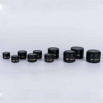 工業用化粧品 螺旋蓋付きPPプラスチック容器 5ml 10ml 15ml 30ml 50ml カラー 丸い