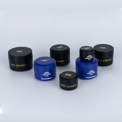 工業用化粧品 螺旋蓋付きPPプラスチック容器 5ml 10ml 15ml 30ml 50ml カラー 丸い