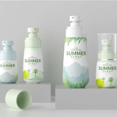 ポンプスプレー 密封タイプ 30ml 60ml 80ml 100ml 日焼け止め霧香水のためのPET化粧水スプレーボトル