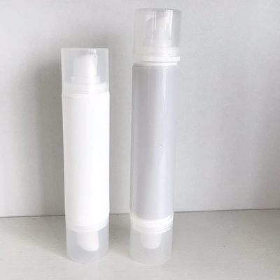 10ml 10ml 15ml 15ml 2つの端の空気のない化粧品ボトル
