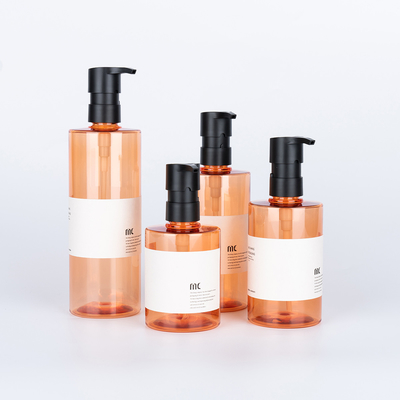 200ml 250ml 300ml 400ml PET PP シャンプーボトル ポンプスプレーヤーとスクリーンプリント