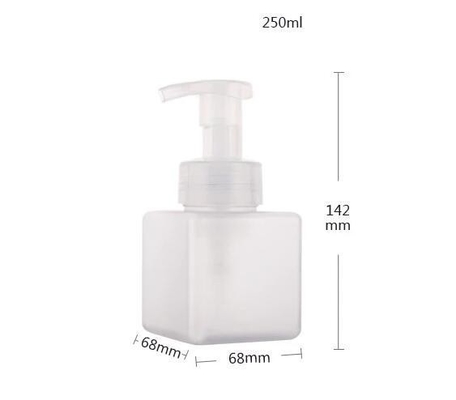450ml スクエア PETスクリーン印刷 化粧品の包装用空瓶 液体石けん