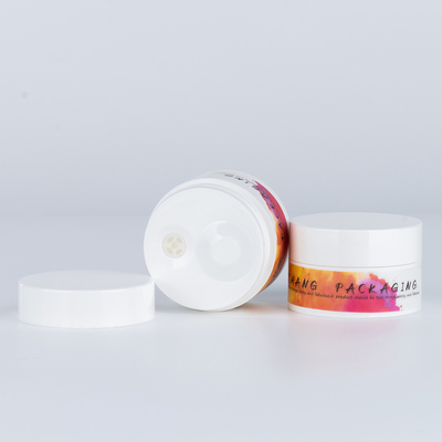 パーソナライズ可能 30g 50g プラスチック pp 丸型 顔クリーム 眼クリーム 化粧品 包装用