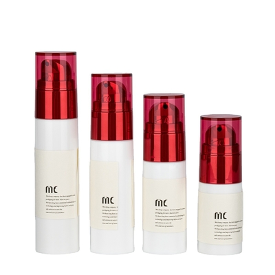 パーソナルケア 20ml 30ml 40ml 50ml エアレスボトル スクリーンプリントとPP素材