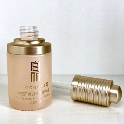子供用 30ml ガラス回転ドロッパーボトル 眼クリーム 贅沢なエッセンスボトル