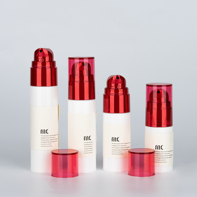パーソナルケア 20ml 30ml 40ml 50ml エアレスボトル スクリーンプリントとPP素材