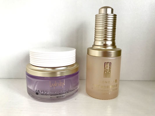 子供用 30ml ガラス回転ドロッパーボトル 眼クリーム 贅沢なエッセンスボトル