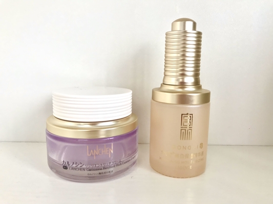 子供用 30ml ガラス回転ドロッパーボトル 眼クリーム 贅沢なエッセンスボトル