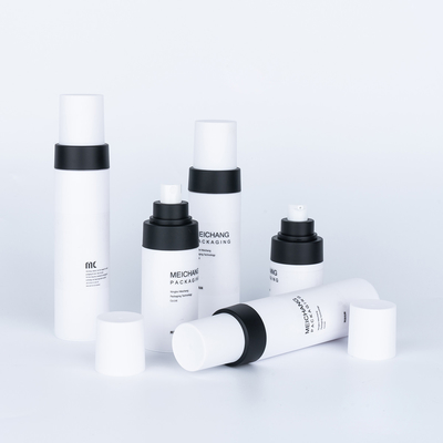30ml 50ml 80ml 100ml 丸い形 AS ボディマテリアル ボディローション用の空気のないポンプボトル