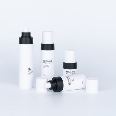30ml 50ml 80ml 100ml 丸い形 AS ボディマテリアル ボディローション用の空気のないポンプボトル