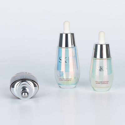 競争力のあるガラス丸いドロッパーボトル 血清とエッセンス 30ml 50ml どんな色でもOK