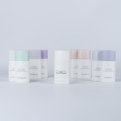 受け入れられる顧客のロゴ 30ml 50ml HDPE 柔らかいプラスチック 空の日焼け止め クリームのパッケージ