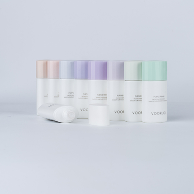 受け入れられる顧客のロゴ 30ml 50ml HDPE 柔らかいプラスチック 空の日焼け止め クリームのパッケージ