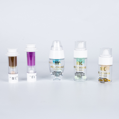 放出率 0.25ml エッセンシャル血清トナー PETGのためのグアッシュ混合ドロッパーボトル