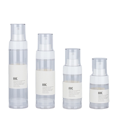 30ml 50ml 80ml 100ml ローション 空気のないボトル ポンプスプレーヤーとカートンボックス