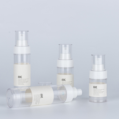 30ml 50ml 80ml 100ml ローション 空気のないボトル ポンプスプレーヤーとカートンボックス