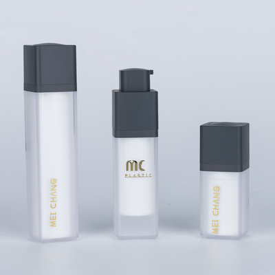 スクリーンプリント 皮膚ケア用アクリル式無空気ポンプボトル 15ml 30ml 50ml トイストデザイン