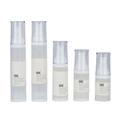 10ml 15ml 30ml 40ml 50ml 顔クリーム 眼クリーム ローションのためのプラスチック空気のないポンプボトル