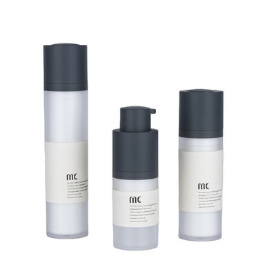 スクリーンプリント 皮膚ケア用アクリル式無空気ポンプボトル 15ml 30ml 50ml トイストデザイン