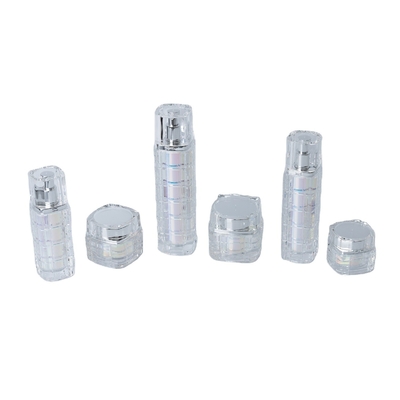 30g 50g 15g 50ml 30ml 100ml 120ml アクリルキャップ スキンケアセット クリームボトル プラスチック 10000pcs