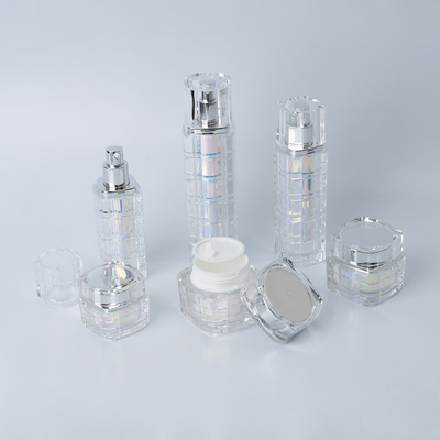30g 50g 15g 50ml 30ml 100ml 120ml アクリルキャップ スキンケアセット クリームボトル プラスチック 10000pcs