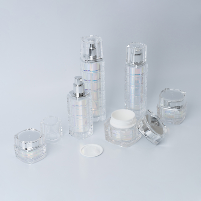 30g 50g 15g 50ml 30ml 100ml 120ml アクリルキャップ スキンケアセット クリームボトル プラスチック 10000pcs