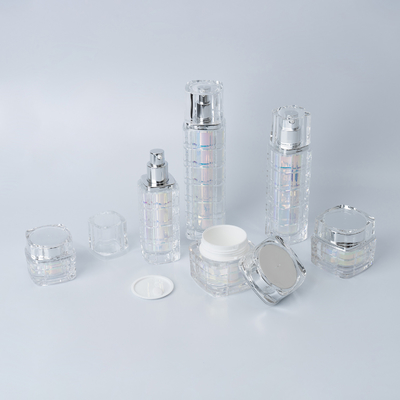 30g 50g 15g 50ml 30ml 100ml 120ml アクリルキャップ スキンケアセット クリームボトル プラスチック 10000pcs