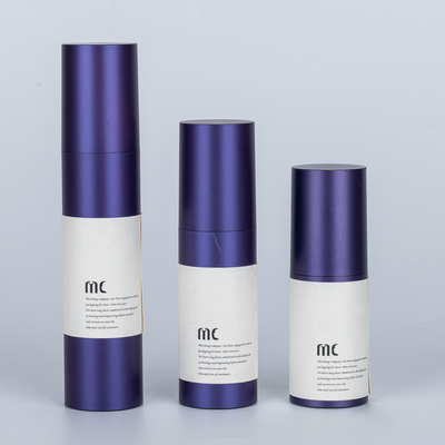 高級 カスタマイズされたカラー化粧品 空気のないポンプボトル 30ml 50ml 100ml ボディローション