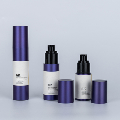 高級 カスタマイズされたカラー化粧品 空気のないポンプボトル 30ml 50ml 100ml ボディローション