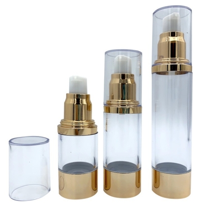 PP素材 15ml 30ml 50ml スクリーンプリント用パーソナルケア用空気のないポンプボトル