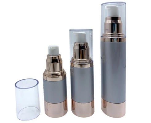 PP素材 15ml 30ml 50ml スクリーンプリント用パーソナルケア用空気のないポンプボトル