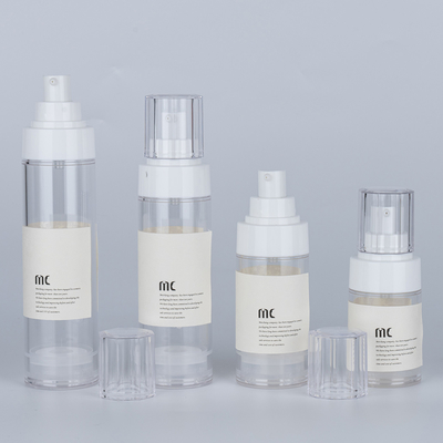 0.25ml 放出率 空気のないポンプローション ボトル 30ml 50ml 60ml 80ml 100ml PP プラスチック