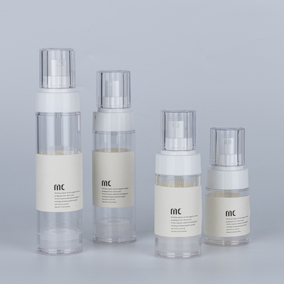 0.25ml 放出率 空気のないポンプローション ボトル 30ml 50ml 60ml 80ml 100ml PP プラスチック