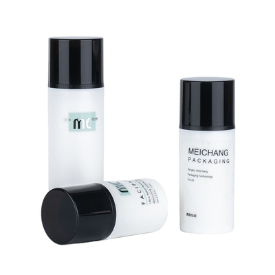 美容用パッケージのスクリーンプリントのための15ML 30ML 50ML PP無空気ローションポンプボトル