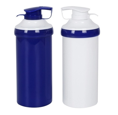 500ml 丸い形 プラスチックローションポンプ ボトル 空気のないボトル 革新的な空気のないデザイン