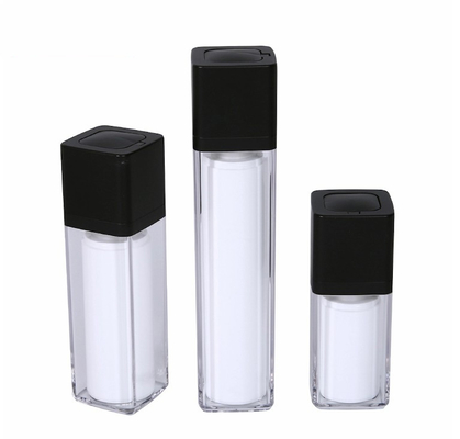20ml 30ml 50ml 容量とポンプの豪華なデザイン 空気のないアクリルローションボトル